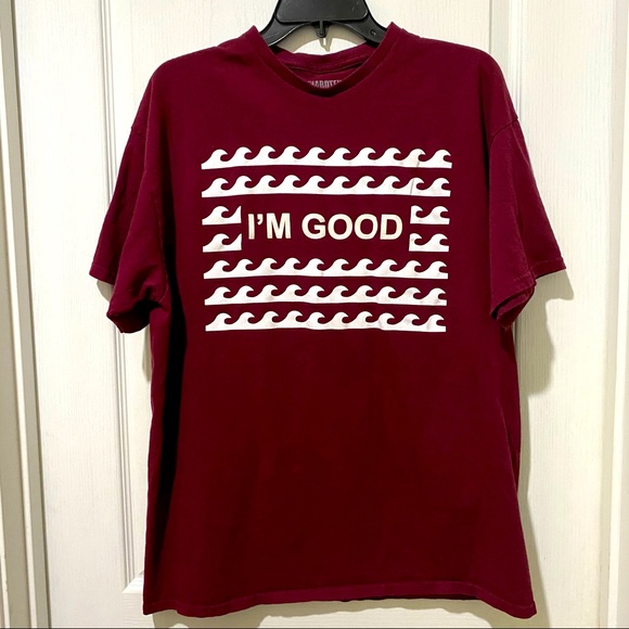 Hardten I'm Good Graphic Print T-Shirt mens M or L David Guetta Bebe Rexha - Picture 1 of 6
